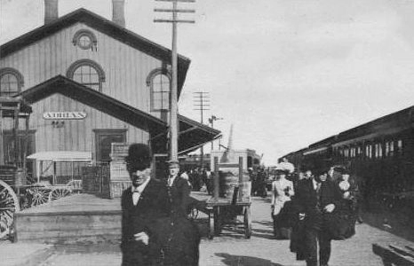 Adrian MI Lake Shore Depot